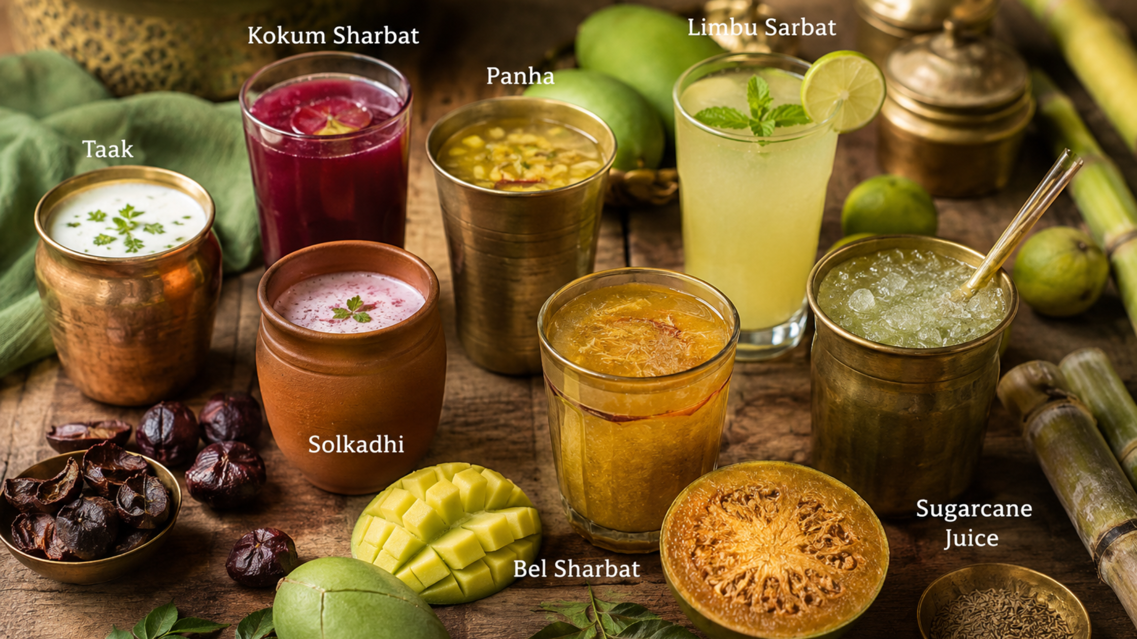 Traditional Drinks That Naturally Cool the Body: Maharashtra’s Timeless Summer Refreshments