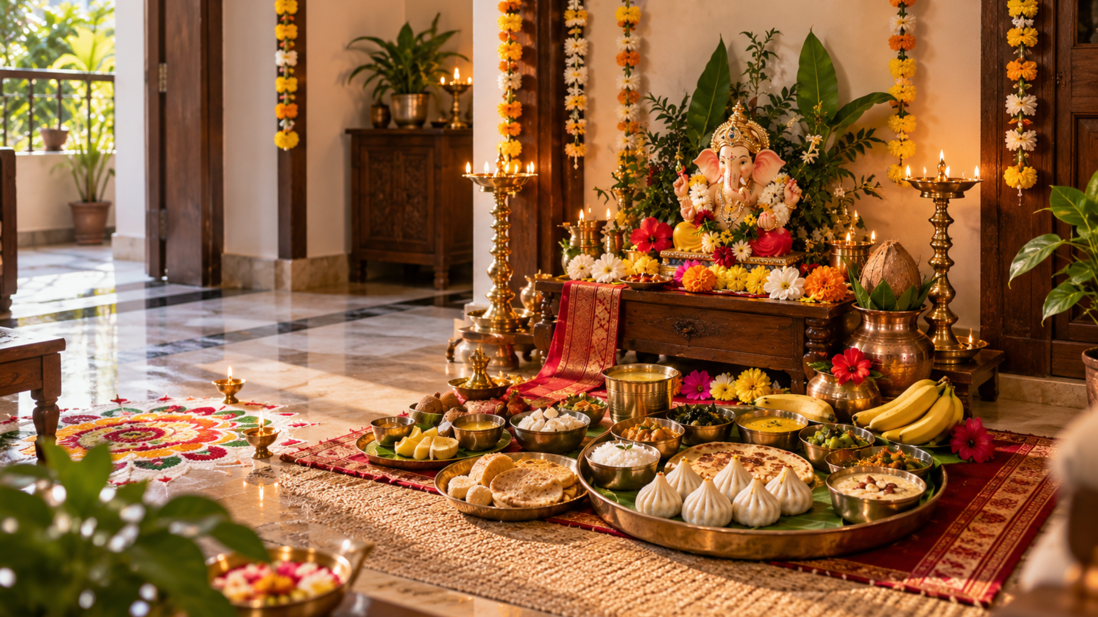 From Naivedya to Prasad: The Story Behind Maharashtrian Festival Food